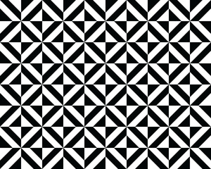 Seamless background of black polygonal pattern, creative design templates