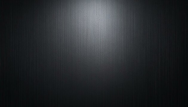 Elegant touch subtle light gradient on abstract dark gray background ideal for enhancing any project
