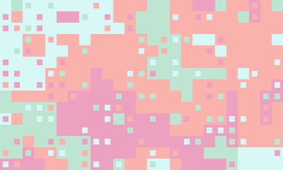 Graphic retro simple banner. Mosaic decoration block seamless. Motif christmas ornament random fashion.