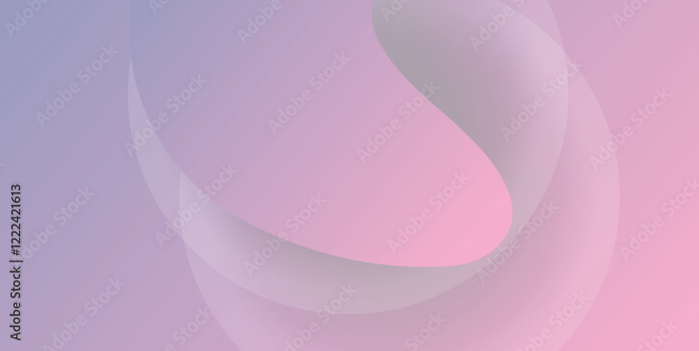 Poster minimal geometric trendy gradient shapes vector background. abstract gradient geometric shape backgr