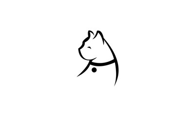 Dog logo vector