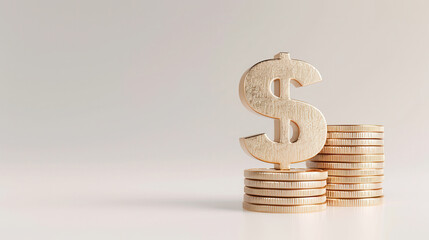 Financial Growth Investment Strategy Business Minimalist Conceptual