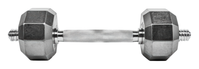 PNG Weight training equipment on white background