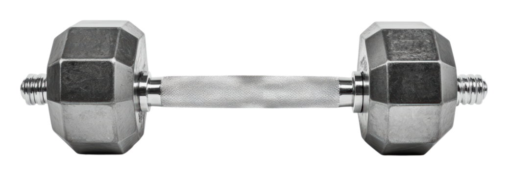 PNG Weight training equipment on white background