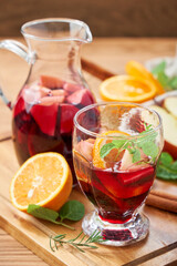 爽やかフルーティーな自家製サングリア