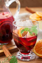 爽やかフルーティーな自家製サングリア