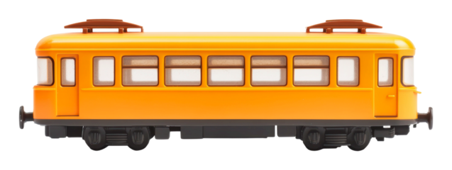 PNG Colorful toy train reflects cheerful design