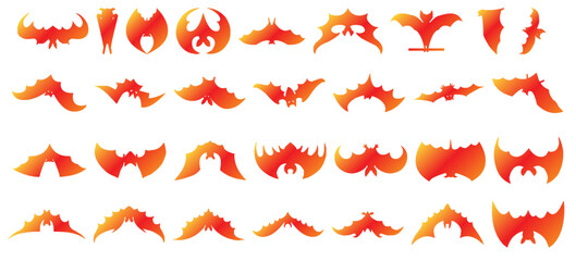 Bat icon bundle