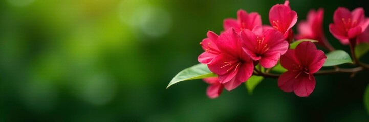 Obraz premium Pisonia Bougainvillea glabra Ti stems with leaves, stems, greenery, leafy