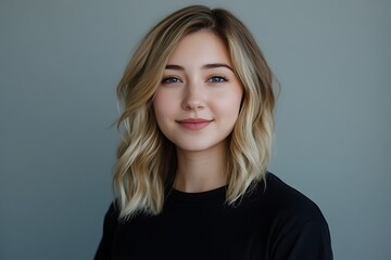Fototapeta premium Portrait of a young woman