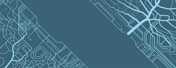 Tree of innovation merging nature and circuit boards