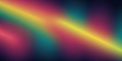 A colorful rainbow with a purple stripe