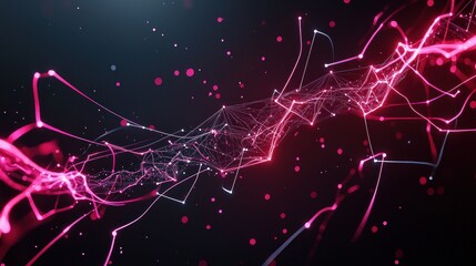 Vibrant Abstract Energy Flow
