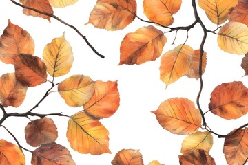 Fototapeta premium colorful autumn leaves