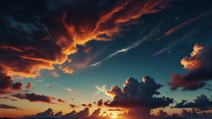 Fototapeta premium Sky sureal image