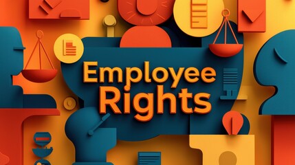 3D Concept of Employee Rights and Responsibilities