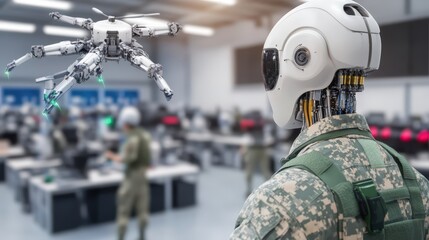 Military Robotics and Drones in Modern Warfare Operations