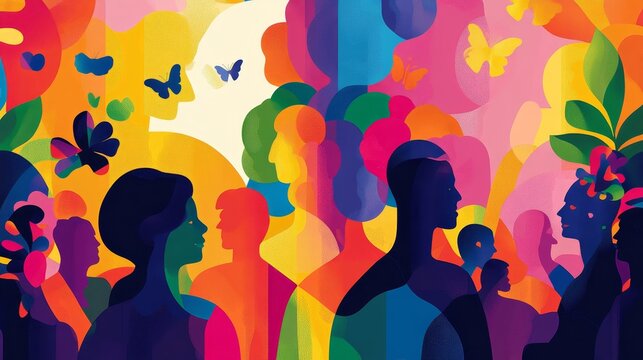 Beautiful design for LGBTQ History Month