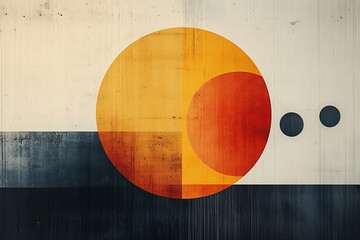 "The Intersection of Form"
"Red Hues in Motion"
"Circles and Lines in Space"
"Geometric Tension"
"The Black and Red Connection"