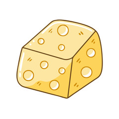 cheese icon, cheese vector illustration-simple illustration of cheese, perfect for cheese logos and icons