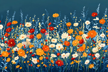 "Nature’s Canvas"
"In the Heart of Spring"
"The Garden of Dreams"
"Wildflower Serenity"
"Colors of the Earth"