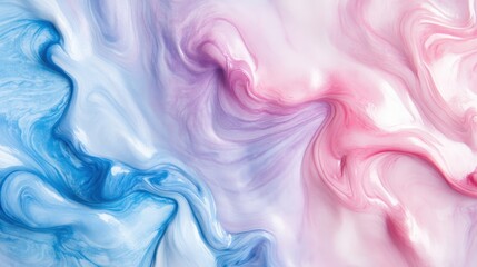 Obraz premium Abstract Swirling Pink, Purple and Blue Fluid Background Texture.