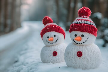 Fototapeta premium snowman