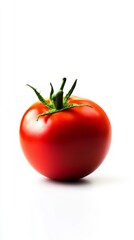 A Vibrant Red Tomato, Fresh and Ready to Eat, Perfect for a Healthy Diet