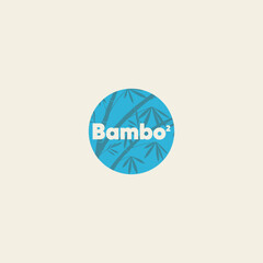 bamboo image logo vector