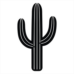 Rose silhouette vector illustration on white background