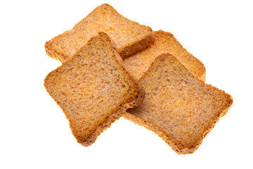 croutons isolated