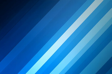 Obraz premium Abstract Blue Diagonal Stripes Background Creates Modern and Dynamic Visual