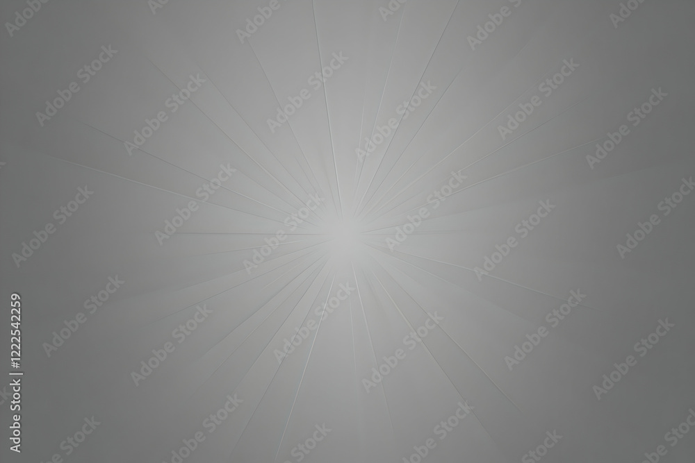 Poster abstract gray background with radiating lines creates a modern and minimalist design