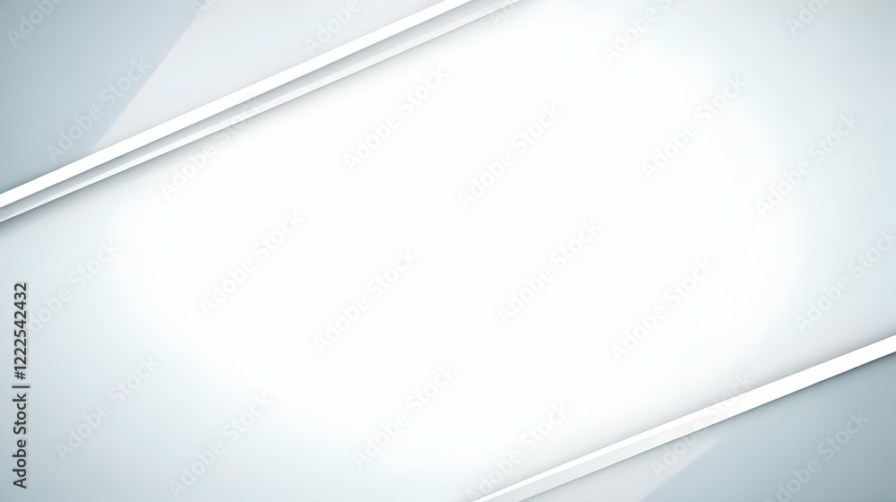 Aufkleber abstract white and gray background with diagonal lines creates a modern and minimalist design