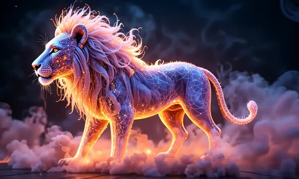 lion smoke