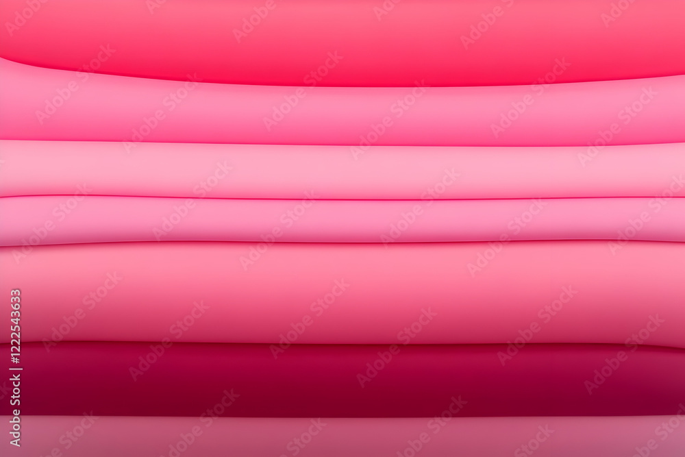 Poster abstract pink stripes background forms a smooth gradient of pink hues with subtle shadows