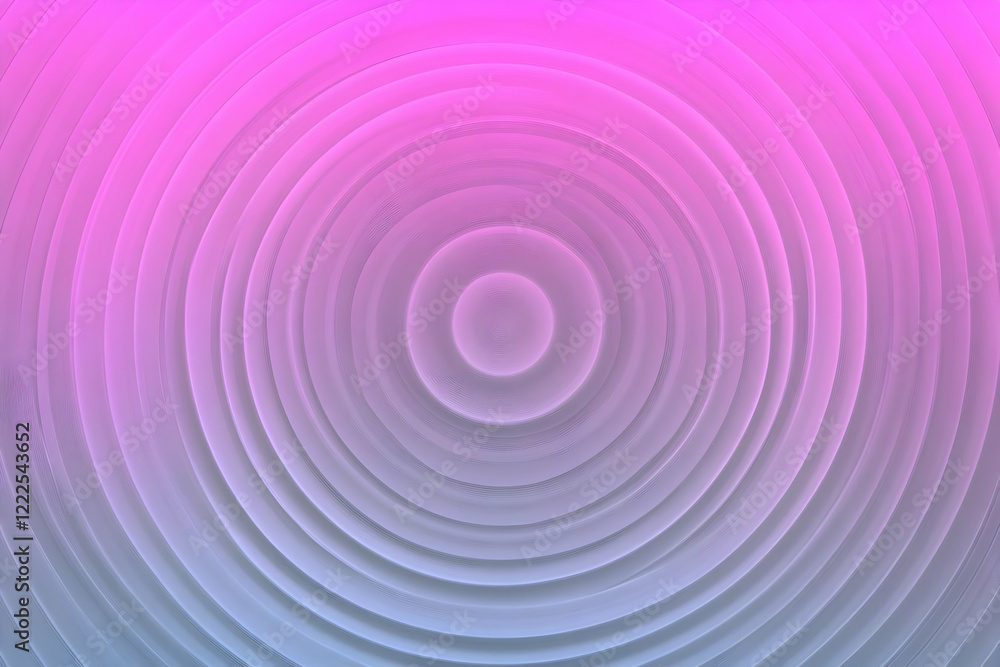 Aufkleber abstract background creates concentric circles with pink and purple gradient smoothly.