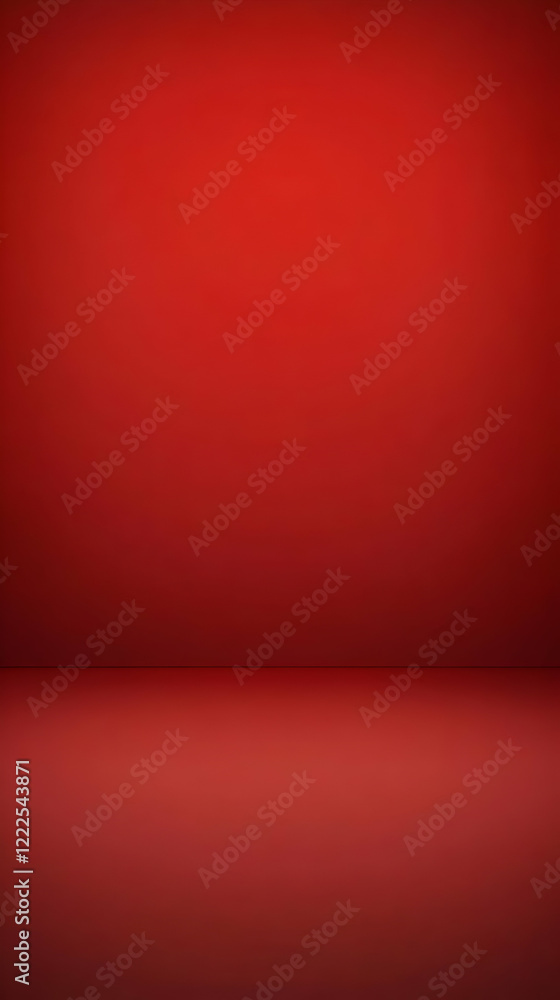 Poster red gradient background creates a smooth and vibrant backdrop perfectly for presentations or designs