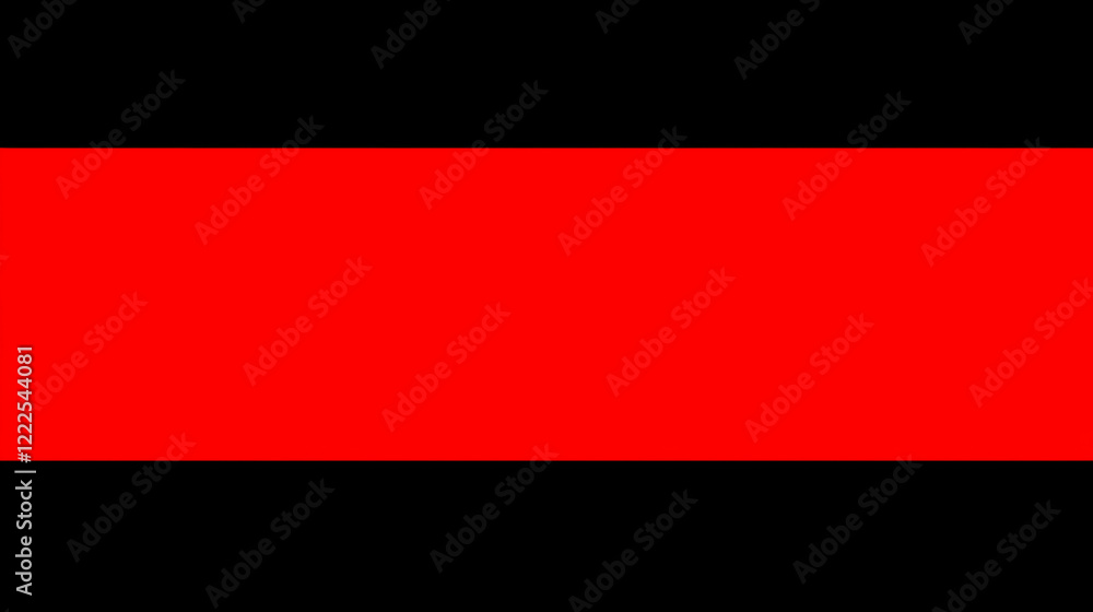 Aufkleber bold red and black stripes create a striking abstract background design element