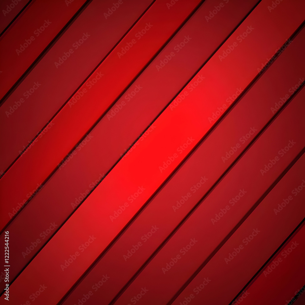 Aufkleber abstract red diagonal stripes background creates modern and dynamic visual with subtle shadow effect