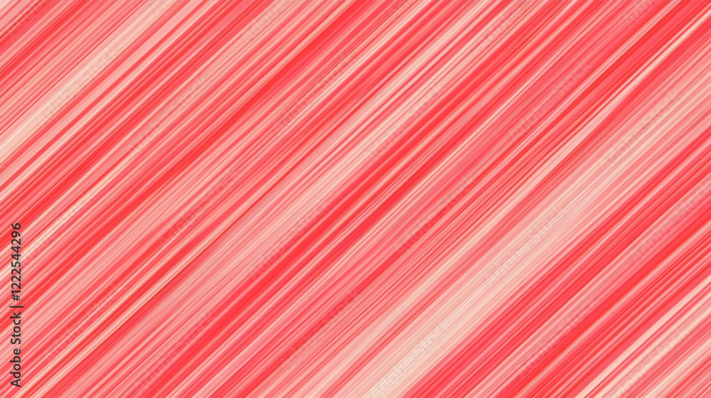 Aufkleber abstract red and white diagonal stripes background creates a dynamic visual