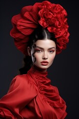 Women fashion portrait dress adult.