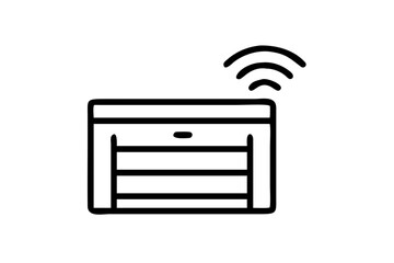 Fototapeta premium Garage Door Sensors
