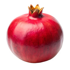 Ripe Red Pomegranate Fruit Isolated Black Background food diet seed juicy sweet fresh     