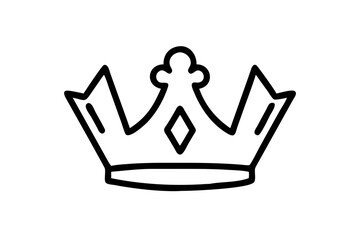 Silhouette vector illustration of a Elite icon on a white background.