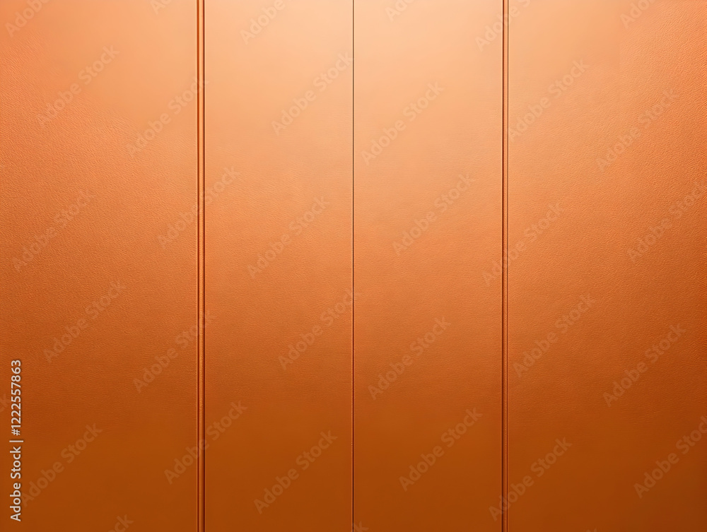 Poster textured orange surface with vertical lines creates a modern and stylish background
