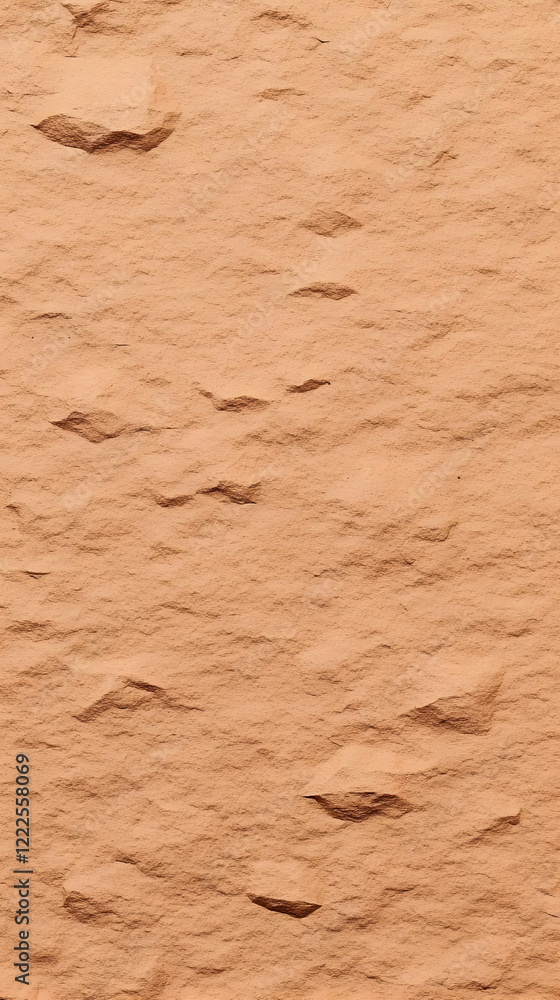 Poster rough textured orange surface creates intricate patterns for a background