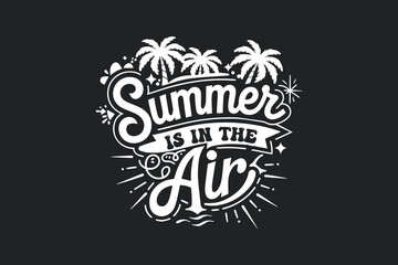 Obraz premium summer is in the air design