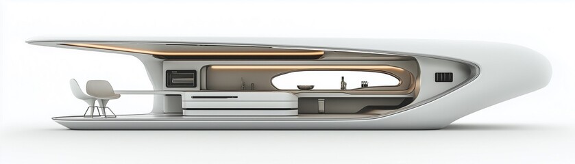 A sleek, timeless, styled kitchen counter.