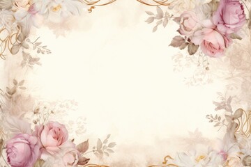Fototapeta premium Wedding backgrounds pattern flower.